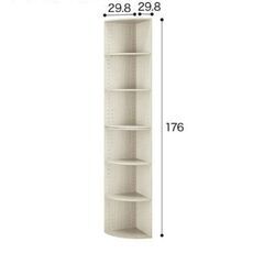 [12/8まで] カラーボックス  ニトリ コーナーラックの画像