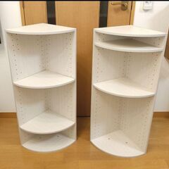 [12/8まで] カラーボックス  ニトリ コーナーラックの画像