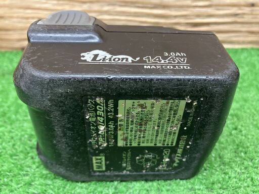 【SIW】MAX マックス RB-519-B2C 鉄筋結束機 14.4Vバッテリー1個付き 充電器欠品【中古動作品】