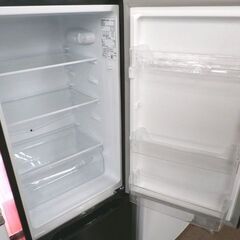 西岡店 高年式! 2ドア冷蔵庫 150L 2025年製 山善 ZFR-D150 ブラック 現状品 150Lクラス の画像