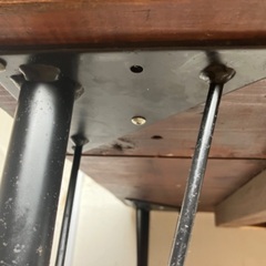テーブル　DIY用足　自作器具の画像