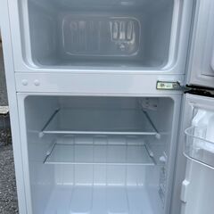 美品 Hisense ハイセンス 2ドア冷凍冷蔵庫 HR-B95A 2021年製の画像