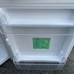 美品 Hisense ハイセンス 2ドア冷凍冷蔵庫 HR-B95A 2021年製の画像