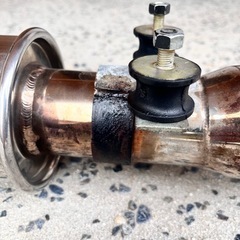 クラシックミニ　キングスロード01ストレートセンターマフラー⭐︎の画像