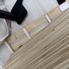 すのこベッド ダブル 2個セットの画像