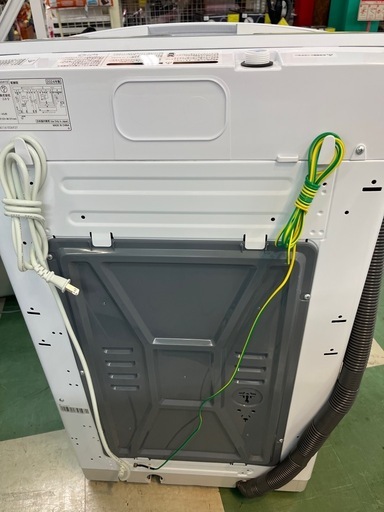 ジャングルジャングル貝塚店　6.0kg 洗濯機　ニトリ　NT60LIWH  2024年製　縦型洗濯機　白　クリーニング済み　中古　リユ