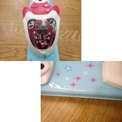 100㎝ ジュニアスキー ビンディング付き 2点セット カービングスキー 水色 女の子 スキー学習 西岡店の画像