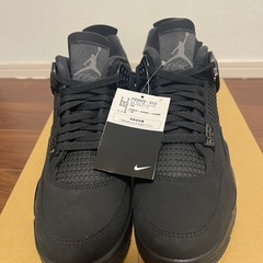 早い者勝ち‼️購入価格35200円‼️NIKE 4 エアージョーダン4 ブラックキャット(2025)28.0cm 新品の画像
