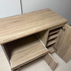 【LOWYA】キッチンボードの画像