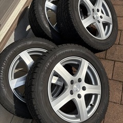 YOKOHAMA iceGUARD iG50 PLUS 215/55R16 スタッドレス ＆ MAK アルミホイール 4本セットの画像