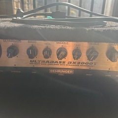 ベースアンプスピーカーセットの画像