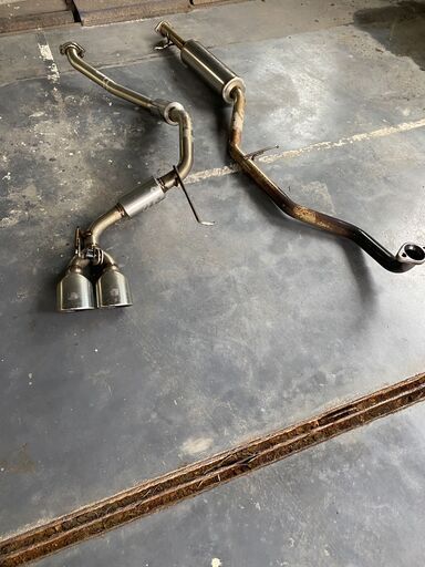 LA600S　ダイハツ　タント　ターボ用マフラー　ブリッツ　ニュルスペックＶＳ