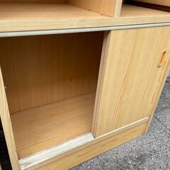 ★ 大きな カラーボックス と 戸棚 収納 棚 単品は1100円の画像