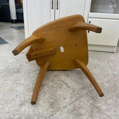 ⭐飛騨の匠工房/shirakawa家具/ダイニングチェア/オシャレなイス/クルミ材イス/No3597⭐の画像