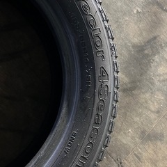 ダンロップ　オールシーズンタイヤ　155/65R14の画像