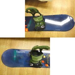 サロモン スノーボード FORECAST 156㎝ バインディング付き デニム風デザイン ネイビー系 SALOMON スノボ 西岡店の画像