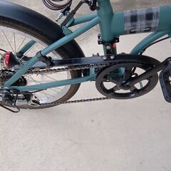 折りたたみ自転車の画像