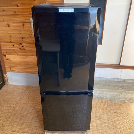 MITSUBISHI/三菱 MR-P15A-B 冷凍冷蔵庫 2017年製 通電OK 動作品 A068