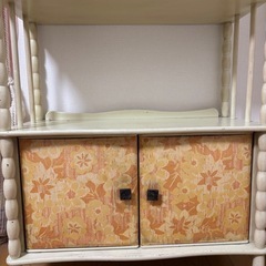 キャビネット　棚　古道具　レトロ　の画像
