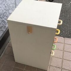 JM20497K) 収納箱＜幅：約30cm 高さ：約45cm 奥行32cm ＞中古品【取りに来られる方限定】　 の画像