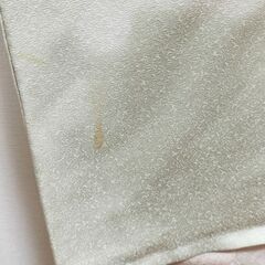 正絹　着物　袷　中古美品　裾にシミの画像