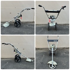 未使用　KOSHIN EFR-26C  工進 手押し式エンジン草刈機　2ストローク 2-STROKE　エンジン KC26-F　ブレード付き(PA-526)の画像