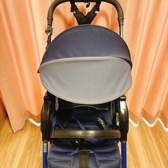 コンビ ベビーカー F2plus AD-300 ネイビー ショルダーストラップ付の画像