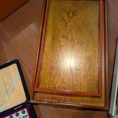 麻雀牌　お盆の画像