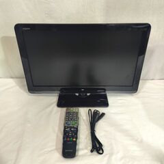 △ SHARP シャープ AQUOS アクオス 液晶カラーテレビ 22型 LC-22K3 2010年製 モニターキズ無し 動作確認/初期化済の画像