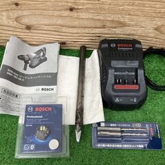 【SIW】BOSCH ボッシュ GBH18V-36C 18Vコードレスハンマドリル バッテリー2個、充電器付き【中古動作品】の画像