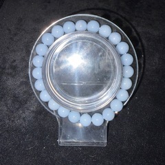 ブルーエンジェライト8mmブレスレット☪️16cmの画像