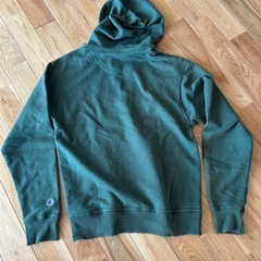 【Champion/チャンピオン】ハーフジップパーカー グリーンの画像