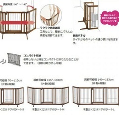 【取引中】リッチェル　おくだけゲートLの画像