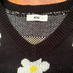 ニットベストの画像