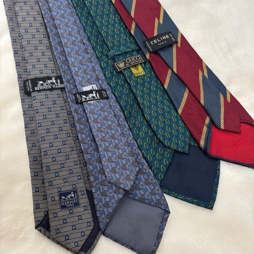 エルメスネクタイ(他グッチ、セリーヌ)