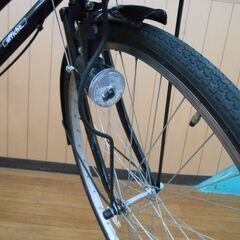 アサヒ 自転車 アフィッシュW 27インチ ブラックの画像