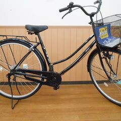 アサヒ 自転車 アフィッシュW 27インチ ブラックの画像