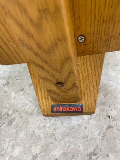 【お値下げしました!!】⭐飛騨の匠工房/shirakawa家具/ダイニングチェア/オシャレなイス/クルミ材イス/No3595⭐