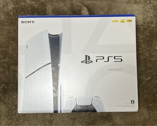 PlayStation5（PS5）本体 CFI-2000A01［最新スリムモデル／1TB／ディスクドライブ搭載］