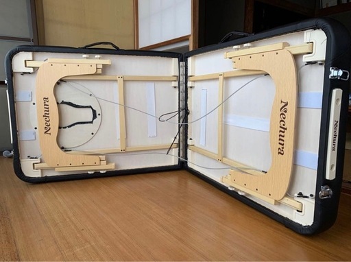 プロ仕様の施術セット ベッド＋タオルシーツ＋ピローシート 状態良好 公式