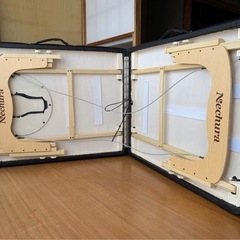 プロ仕様の施術セット　ベッド＋タオルシーツ＋ピローシート　状態良好の画像