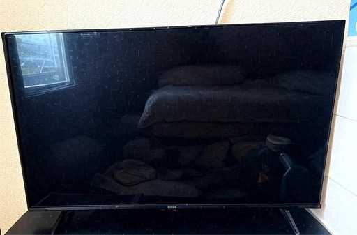 ジャンク】ハイセンス43V型液晶テレビ (みみ) 上田原のテレビ《液晶