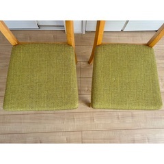 ニトリ　ダイニングテーブル&チェアの画像