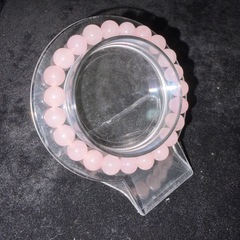 ローズクォーツ8mmブレスレット☪️16cmの画像