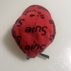 SUPREMEデカロゴ帽子の画像