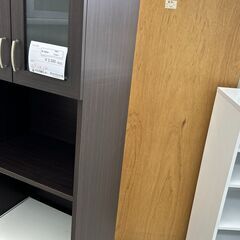 ★リユースのサカイ千葉中央店★  レンジ台 ブラウン H180×D40×W59 クリーニング済み TC5611の画像