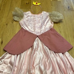 ドレス　子供用　ピーチ姫風の画像