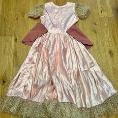 ドレス　子供用　ピーチ姫風の画像