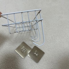 フック付きラック※サビありの画像