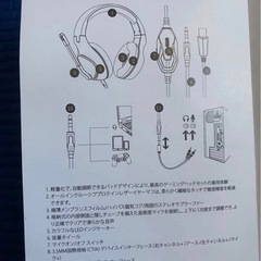 SOUNDPEATS ゲーミングヘッドセット 有線　※中古ですの画像
